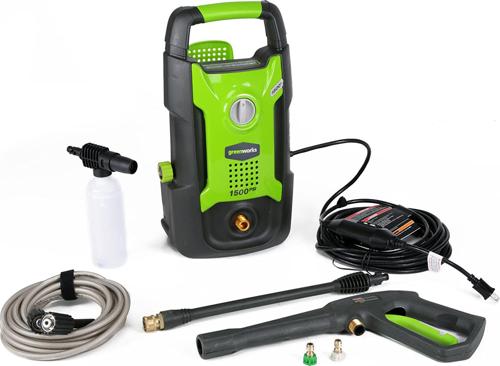 Greenworks 13 Amp 1500-PSI 1.2-GPM Electric Pressure Washer, 5120902