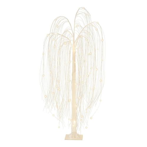 Holiday Time 216 LED White Lights Twinkling Willow Tree, 4'