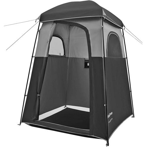 Kingcamp Oversize Outdoor Shower Tents Extra Wide Camping Privacy Shelter Tent for Camping Dressing Room