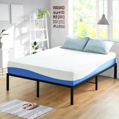 GrandRest 10 Inch Luxury Comfort Gel Memory Foam Mattress, Plush, Twin