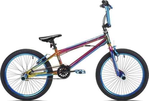 Kent Bicycles 20-inch Girl's Fantasy BMX Bicycle, Multicolor Iridescent