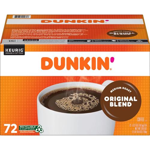 Dunkin Donuts Original Blend (72 K-Cups)