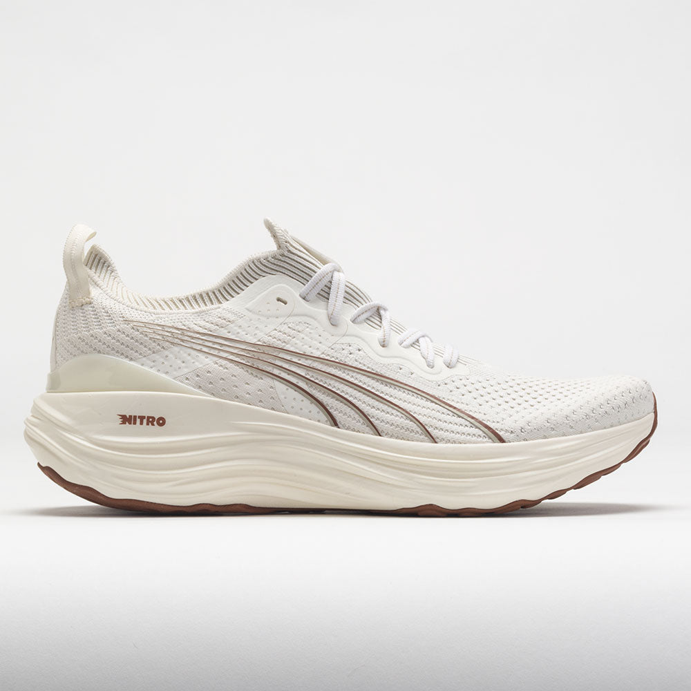 Puma ForeverRun Nitro Knit Women's  Warm White/Teak