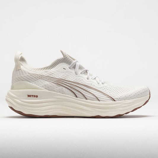 Puma ForeverRun Nitro Knit Women's  Warm White/Teak