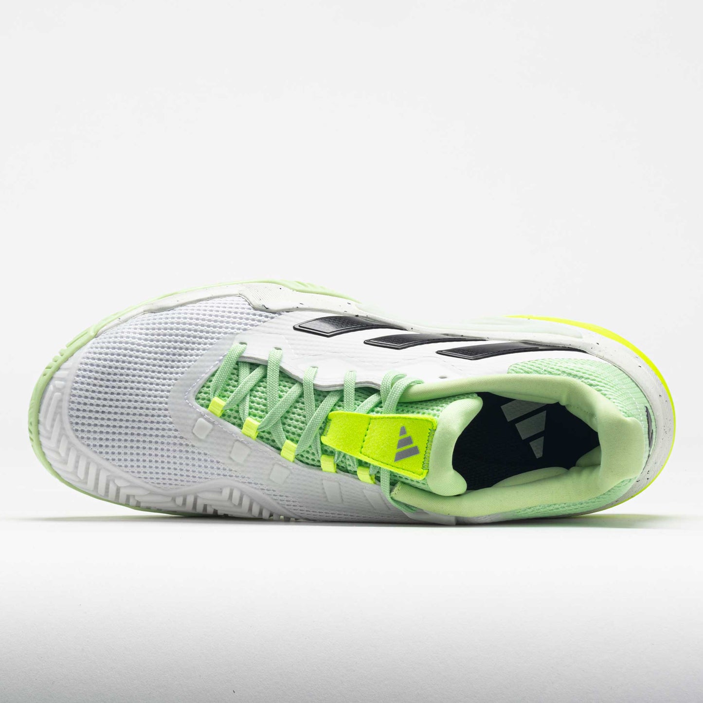 adidas Barricade 13 Men's  White/Core Black/Semi-Green Spark