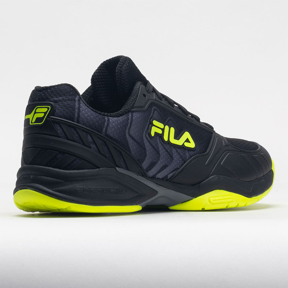 Fila Volley Zone Men's  Black/Castlerock/Safety Yellow