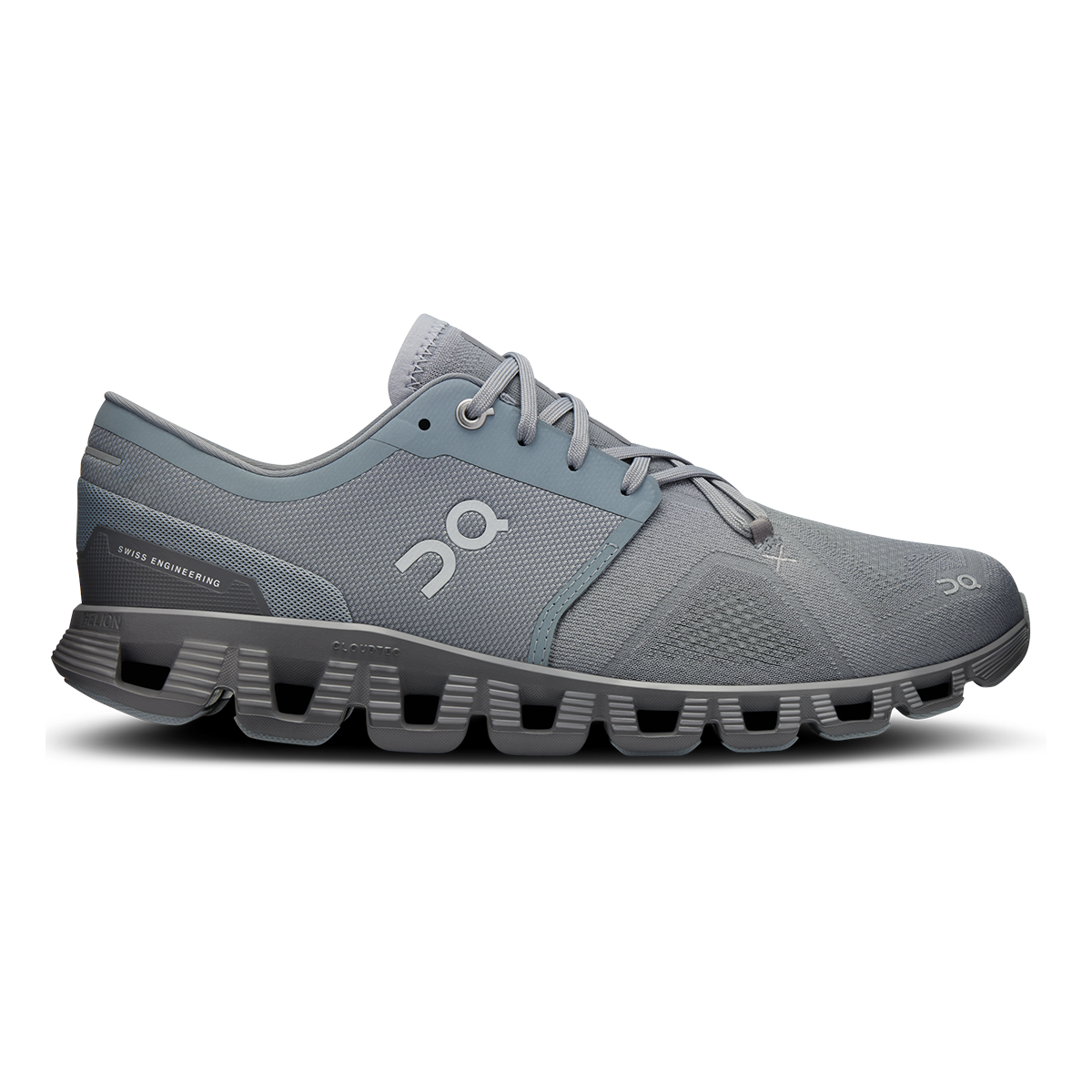 Men's On Cloud X 3, Mist/Rock, 12.5 D Medium