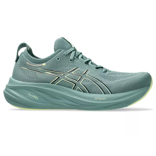Men's Asics Gel-Nimbus 26, Celadon/Light Celadon, 10.5 D Medium