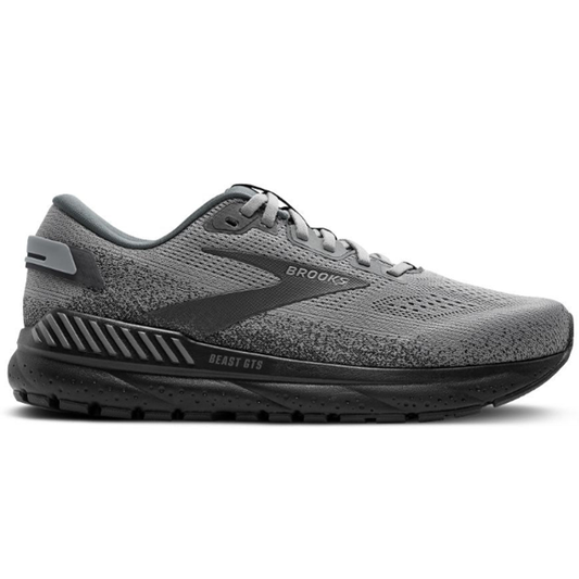 Men's Brooks Beast GTS 24, Primer Grey/Ebony, 10 D Medium