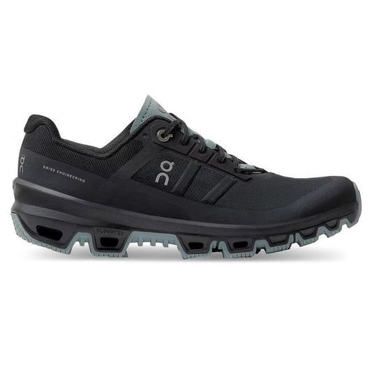 Women's On Cloudventure, Black/Cobble, 7 B Medium