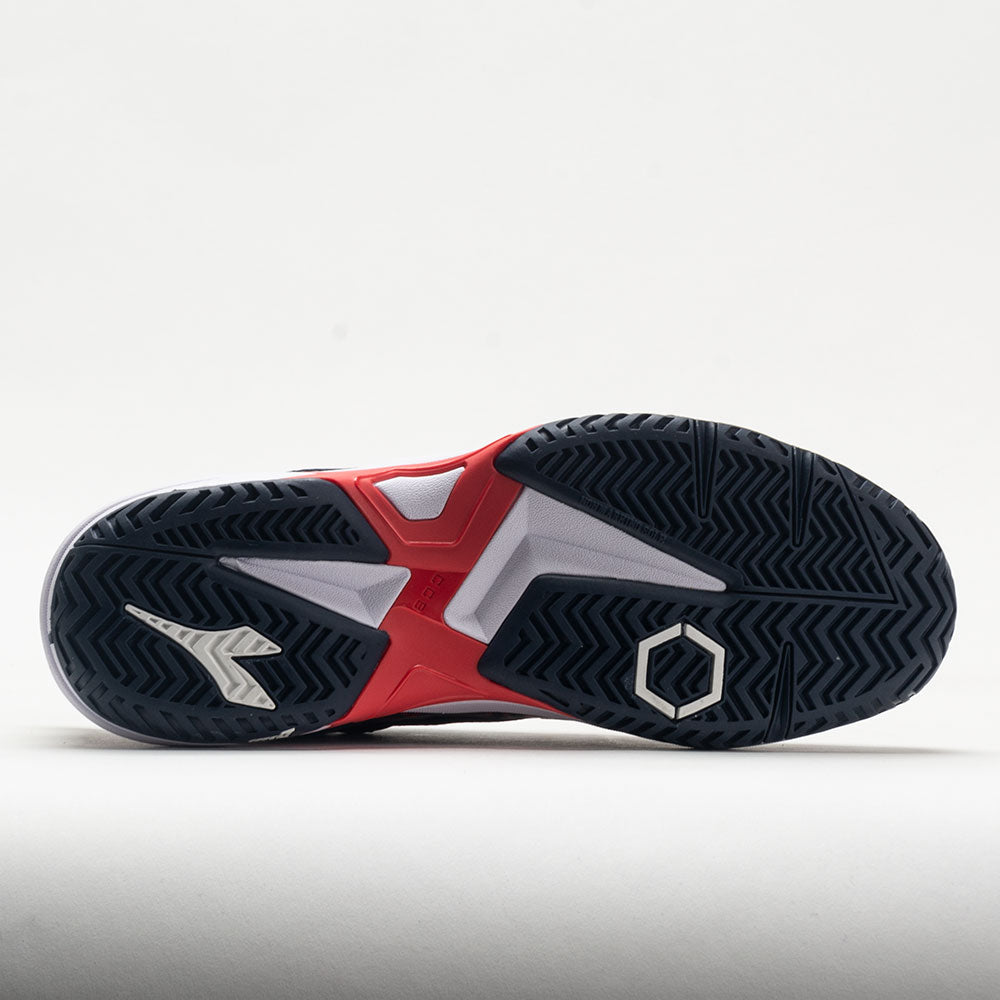 Diadora Trofeo 2 AG Pickleball Men's  Blue Corsair/White/Fiery Red