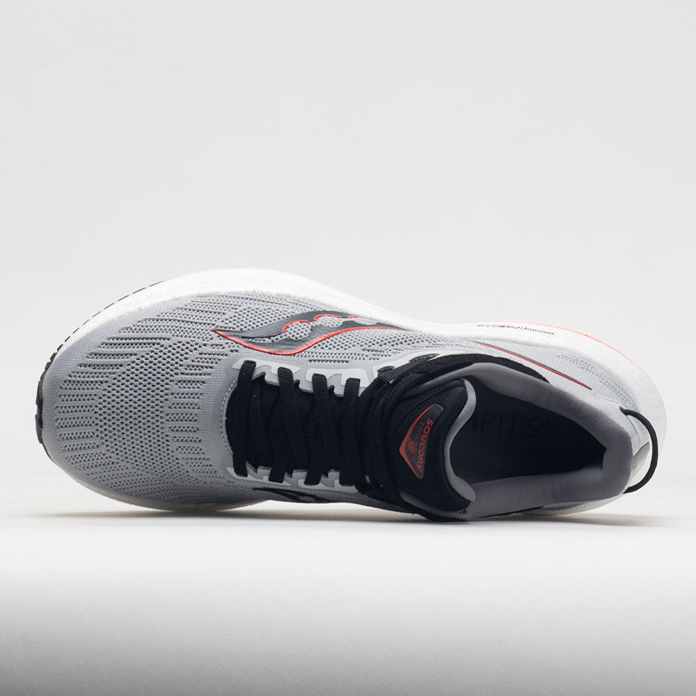 Saucony Triumph 21 Men's  Concrete/Black