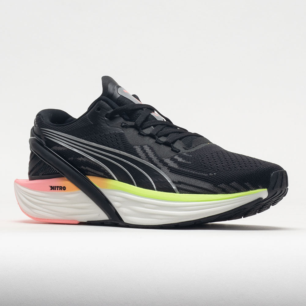 Puma Run XX Nitro Women's  Puma Black/Koral Ice/Speed Green