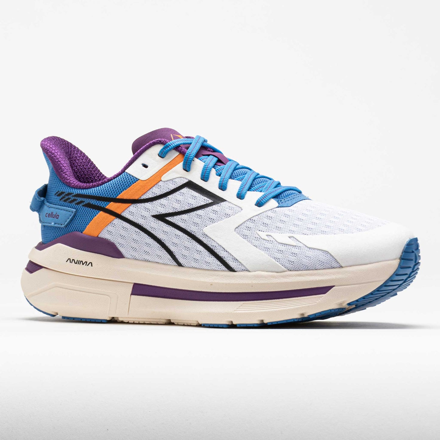 Diadora Cellula Men's  White/Pacific Coast/Sunset Purple