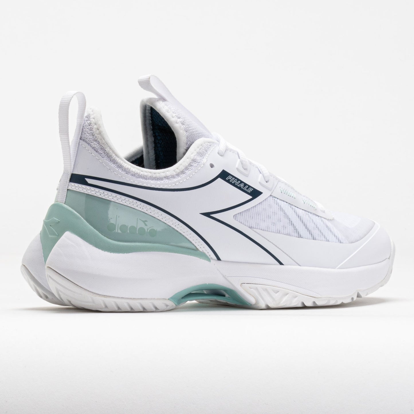 Diadora Finale AG Women's  White/Legion Blue/Surf Spray