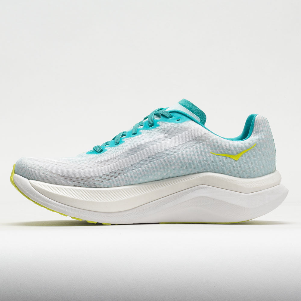 HOKA Mach X Men's  White/Blue Glass